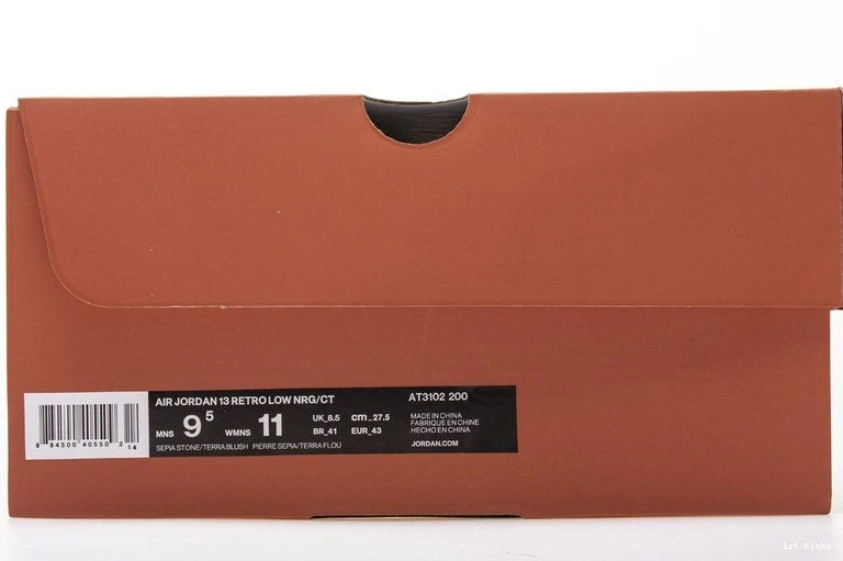 Low Retro 13 Stone Sepia  Jordan Clot AT3102-200 0101